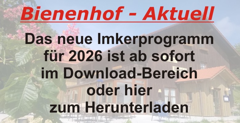Imkerprogramm 2026